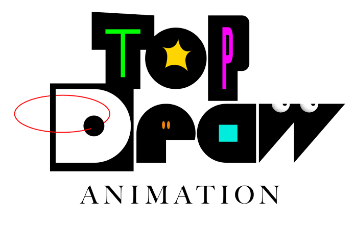 Top Draw Animation Logo