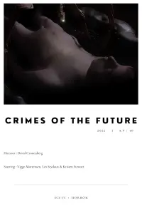 Poster to the movie "Crimes of the Future" #115875