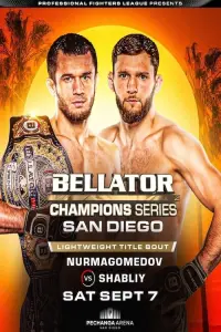 Poster to the movie "Bellator Champions Series San Diego: Nurmagomedov vs. Shabliy" #569693