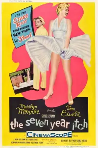 Poster to the movie "The Seven Year Itch" #241950