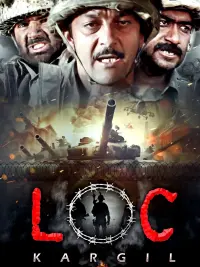 Poster to the movie "LOC: Kargil" #498369