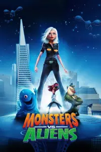 Poster to the movie "Monsters vs Aliens" #297104