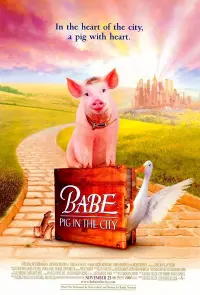 Poster to the movie "Babe: Pig in the City" #415301