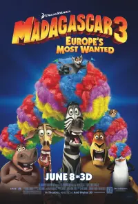 Poster to the movie "Madagascar 3: Europe