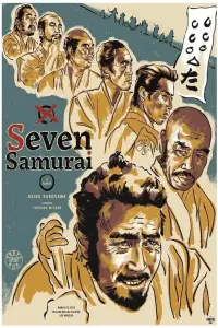 Poster to the movie "Seven Samurai" #56685