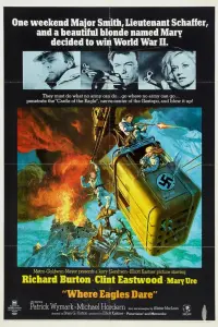 Poster to the movie "Where Eagles Dare" #91829