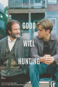 Poster to the movie "Good Will Hunting" #606291