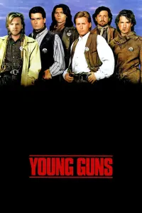 Poster to the movie "Young Guns" #115091