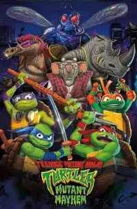 Poster to the movie "Teenage Mutant Ninja Turtles: Mutant Mayhem" #166856