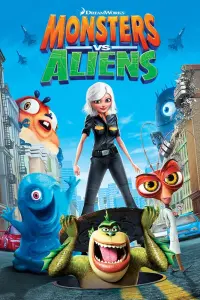 Poster to the movie "Monsters vs Aliens" #297129