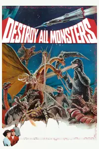 Poster to the movie "Destroy All Monsters" #141654