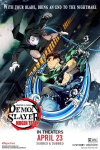 Poster to the movie "Demon Slayer -Kimetsu no Yaiba- The Movie: Mugen Train" #169463