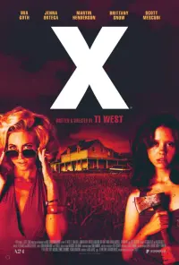 Poster to the movie "X" #170006