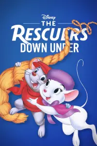 Poster to the movie "The Rescuers Down Under" #692596