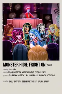 Poster to the movie "Monster High: Fright On!" #458823