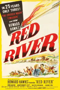 Poster to the movie "Red River" #220296