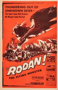 Poster to the movie "Rodan" #129669