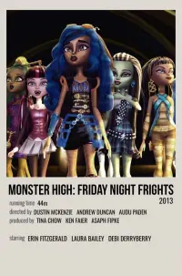 Poster to the movie "Monster High: Friday Night Frights" #523374