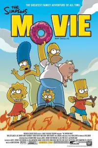 Poster to the movie "The Simpsons Movie" #23345