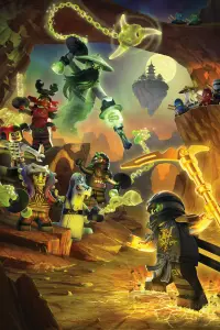 Poster to the movie "Ninjago: Masters of Spinjitzu - Day of the Departed" #627988