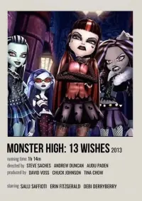 Poster to the movie "Monster High: 13 Wishes" #466285