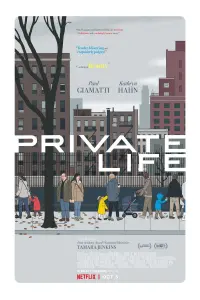 Poster to the movie "Private Life" #154721