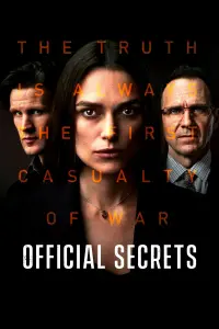 Poster to the movie "Official Secrets" #103869