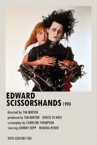 Poster to the movie "Edward Scissorhands" #31875