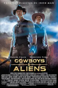 Poster to the movie "Cowboys & Aliens" #68560