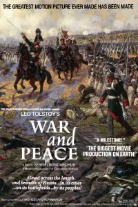 Poster to the movie "War and Peace" #513573