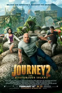 Poster to the movie "Journey 2: The Mysterious Island" #37520