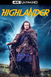 Poster to the movie "Highlander" #63804