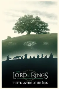 Poster to the movie "The Lord of the Rings: The Fellowship of the Ring" #11840