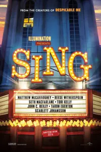 Poster to the movie "Sing" #32407