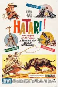 Poster to the movie "Hatari!" #364304