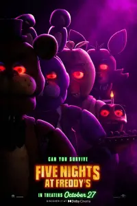 Poster to the movie "Five Nights at Freddy