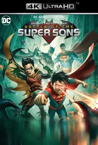 Poster to the movie "Batman and Superman: Battle of the Super Sons" #68926