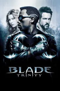 Poster to the movie "Blade: Trinity" #318919