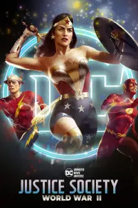 Poster to the movie "Justice Society: World War II" #551874