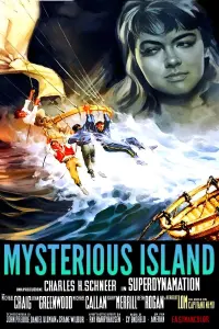 Poster to the movie "Mysterious Island" #586480