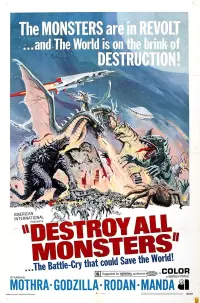 Poster to the movie "Destroy All Monsters" #141663