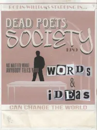 Poster to the movie "Dead Poets Society" #503972