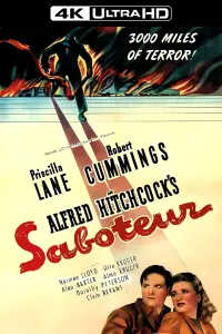 Poster to the movie "Saboteur" #255115