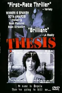 Poster to the movie "Thesis" #215195