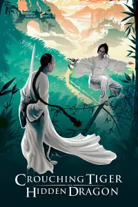 Poster to the movie "Crouching Tiger, Hidden Dragon" #79561