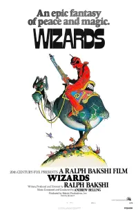 Poster to the movie "Wizards" #602293