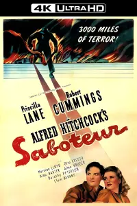 Poster to the movie "Saboteur" #255116