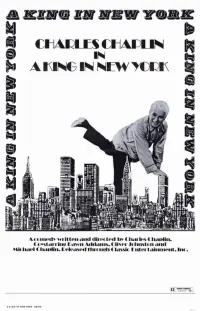 Poster to the movie "A King in New York" #358090