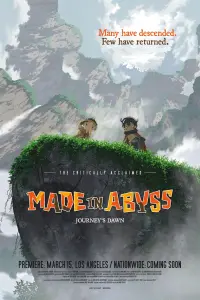 Poster to the movie "Made in Abyss: Journey