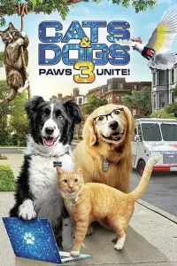 Poster to the movie "Cats & Dogs 3: Paws Unite" #89044